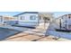 Refreshed manufactured home with carport and gated entrance at 3490 Allegheny Dr, Las Vegas, NV 89122