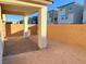 Covered patio and a view of the neighboring homes at 4763 Illustria Ave, Las Vegas, NV 89141