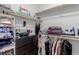 Large walk-in closet with shelving and hanging rods at 10440 Irish Cliffs Ct, Las Vegas, NV 89149