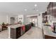 Spacious kitchen boasts granite countertops and ample cabinetry at 10440 Irish Cliffs Ct, Las Vegas, NV 89149