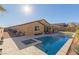 Large pool and spa, perfect for entertaining at 10440 Irish Cliffs Ct, Las Vegas, NV 89149