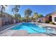 Inviting community pool with spa and ample deck space at 2020 Rancho Lake Drive Dr # 205, Las Vegas, NV 89108