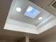 Bathroom with skylight and recessed lighting at 3719 Colonial Dr, Las Vegas, NV 89121