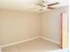 Bedroom with tile floors and ceiling fan at 3719 Colonial Dr, Las Vegas, NV 89121