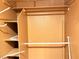 Spacious closet with double hanging rods and shelving at 3719 Colonial Dr, Las Vegas, NV 89121