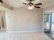 Bright dining room with tile floors and access to a patio at 3719 Colonial Dr, Las Vegas, NV 89121