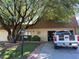 House exterior with driveway and a truck parked in the garage at 3719 Colonial Dr, Las Vegas, NV 89121