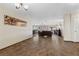 Dining room with tile floors and view of living room at 4767 Del Sueno Dr, Las Vegas, NV 89120