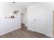 Bedroom with closet and wood floor at 664 Spring Rd, Indian Springs, NV 89018