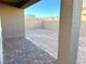 Covered patio and spacious backyard at 9922 Angel Valley Dr, Las Vegas, NV 89178