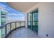 Balcony showcases city views and modern architecture at 222 Karen Ave # 3907, Las Vegas, NV 89109