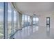 Living room with floor-to-ceiling windows offers city views and natural light at 222 Karen Ave # 3907, Las Vegas, NV 89109