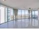 Spacious living room features floor-to-ceiling windows, city views and tile floors at 222 Karen Ave # 3907, Las Vegas, NV 89109
