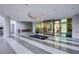 Grand lobby entrance featuring marble floors, a circular ceiling design, and modern revolving doors at 222 Karen Ave # 3907, Las Vegas, NV 89109