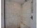 This shower features a built-in bench and luxurious tiling at 222 Karen Ave # 3907, Las Vegas, NV 89109
