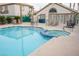 Relaxing community pool with a spa at 6808 Indian Chief Dr # 204, Las Vegas, NV 89130