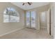 Bedroom with French doors leading outdoors at 12270 Monument Hill Ave, Las Vegas, NV 89138