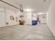 Spacious two-car garage with built-in shelving and storage at 12270 Monument Hill Ave, Las Vegas, NV 89138