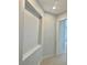 Clean hallway with built-in storage niche at 11037 Hawk Valley Ave, Las Vegas, NV 89134