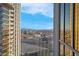 Enjoy the city views from this balcony at 145 E Harmon Ave # 2321, Las Vegas, NV 89109