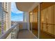 Enjoy breathtaking city views from this balcony at 145 E Harmon Ave # 2321, Las Vegas, NV 89109