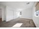 Bright bedroom with carpet flooring and large closet at 1722 Game Garden Rd, North Las Vegas, NV 89031