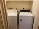 Bright laundry room with washer and dryer included at 427 E Barrett St, Henderson, NV 89011