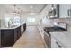 Modern kitchen with stainless steel appliances and ample counter space at 686 Ribbon Grass Ave, Las Vegas, NV 89183