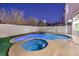 Relaxing pool and spa area, perfect for outdoor entertaining at 686 Ribbon Grass Ave, Las Vegas, NV 89183