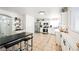 Bright kitchen with stainless steel appliances and white cabinets at 841 Glitter Glen Ct, Las Vegas, NV 89123