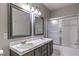 Bathroom with double vanity and a shower/tub combo at 900 Heavenly Hills Ct # 217, Las Vegas, NV 89145