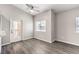 Dining area with vinyl flooring and access to a patio at 900 Heavenly Hills Ct # 217, Las Vegas, NV 89145