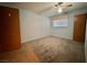 Well-lit bedroom with carpet, ceiling fan, and closet at 4140 Gannet Cir # 251, Las Vegas, NV 89103