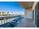 A covered patio area is great for enjoying a cup of coffee or reading a book at 3550 Bay Sands Dr # 2076, Laughlin, NV 89029