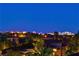 City lights and mountain views visible from the property at 5079 Mountain Top Cir, Las Vegas, NV 89148