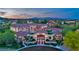 Luxury estate with a grand entrance and beautifully landscaped grounds at 5079 Mountain Top Cir, Las Vegas, NV 89148
