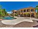 Luxury home with a large pool and spacious backyard at 5079 Mountain Top Cir, Las Vegas, NV 89148