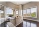 Sun-filled sitting area featuring amazing views of the surrounding neighborhood and desert landscape at 2870 Quartz Canyon Dr, Henderson, NV 89052