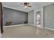 Spacious bedroom with ensuite bathroom access and neutral color palette at 120 Emerald Dunes Cir, Henderson, NV 89052