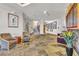 Elegant lobby with comfortable seating and tasteful decor at 120 Emerald Dunes Cir, Henderson, NV 89052