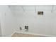 Bright laundry room with shelving and hookups at 4021 Gliding Gulls Ave, North Las Vegas, NV 89084