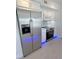 Bright kitchen showcases stainless steel refrigerator and modern appliances at 7255 W Sunset Rd # 2046, Las Vegas, NV 89113