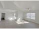 Bright living room with light-colored flooring and a ceiling fan at 7255 W Sunset Rd # 2046, Las Vegas, NV 89113