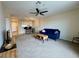 Bright living room with a view to the dining area and front entrance at 2056 Mesquite Ln # 303, Laughlin, NV 89029