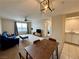 Bright living space with wet bar and dining area at 2056 Mesquite Ln # 303, Laughlin, NV 89029