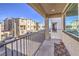 Balcony with great community view at 2657 Champagne Gold Ave, North Las Vegas, NV 89086