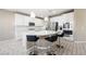 Modern kitchen featuring a large island and stainless steel appliances at 3094 Isle Dr, Las Vegas, NV 89141