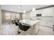 Open concept kitchen with island seating and ample counter space at 3094 Isle Dr, Las Vegas, NV 89141