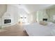 Spacious main bedroom with fireplace and ample natural light at 3146 Bel Air Dr, Las Vegas, NV 89109