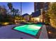 Inviting pool area with turquoise water and manicured trees, perfect for relaxation and entertainment at 3146 Bel Air Dr, Las Vegas, NV 89109
